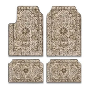 temu Car Foot Mat 4 Piece Set Home Stain Resistant Floor Mat Entryway Entryway Door Mat
