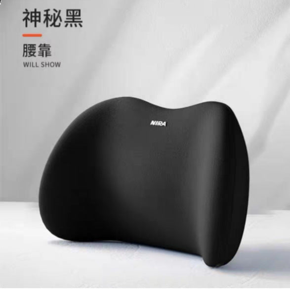 汽车腰靠头枕垫腰颈枕记忆棉护腰神器护脖颈车用腰托车载背垫家用