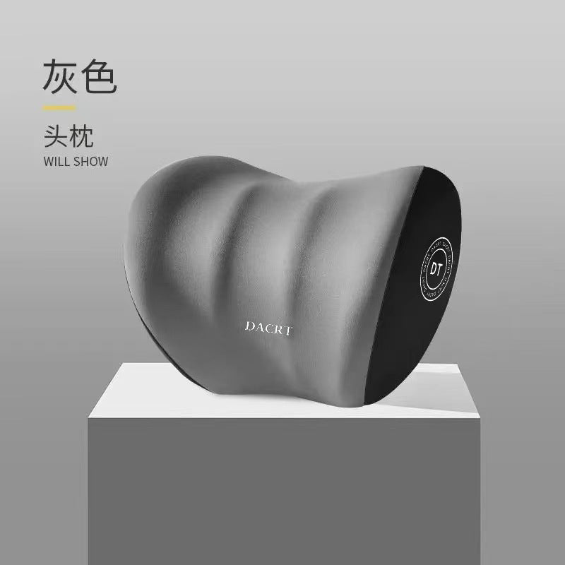 汽车头枕车用靠枕车内驾驶座椅记忆棉护腰靠车载一对车枕头护颈枕
