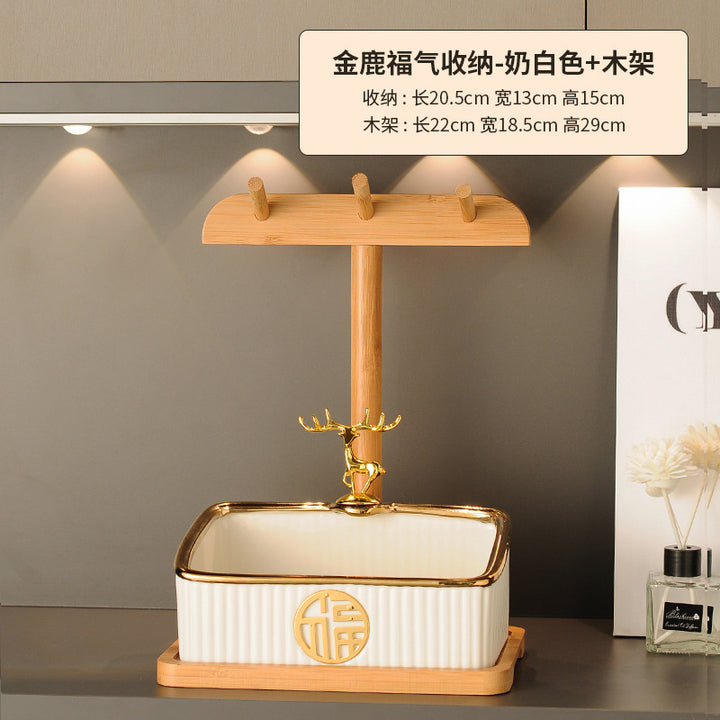 Entryway Entryway Key Storage Ornament Modern Minimalist Home Living Room Shoe Cabinet Decor Organizer