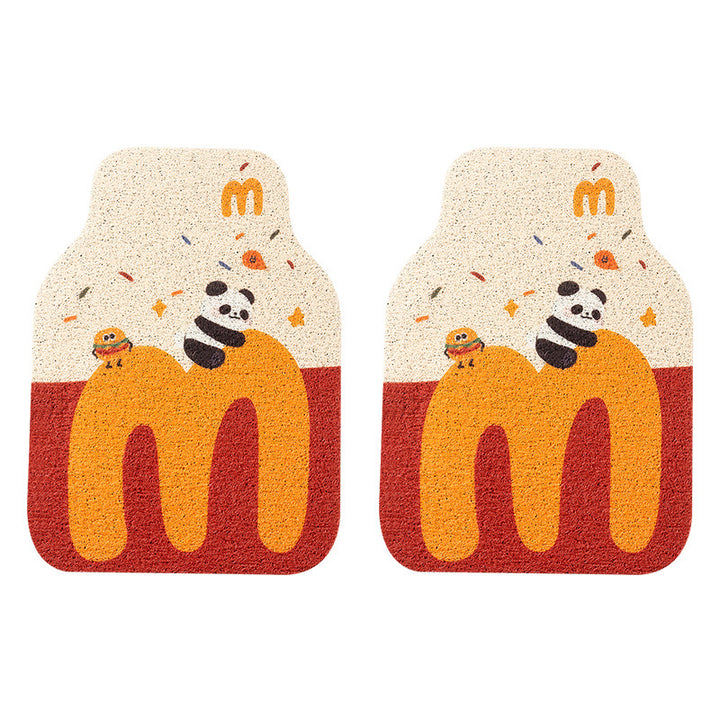Cute Car Foot Mat Stain Resistant Car