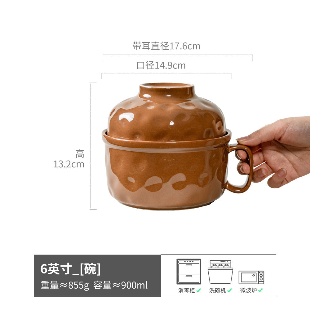 Ceramic Bowl Bowl Special Bowl Home Tableware Large Bowl Chopsticks Set