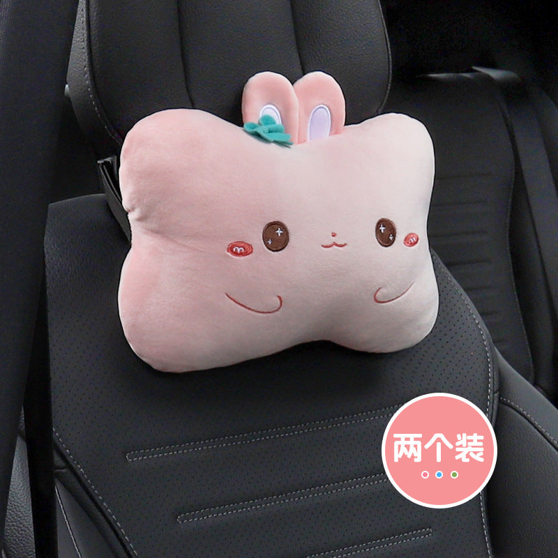 Car Neck Pillow All Season Universal Waist Support Cute