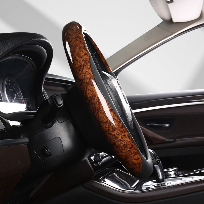 Steering Wheel Grip Cover Thin All Season Universal Car Moisture Wicking Non Slip Grip Cover