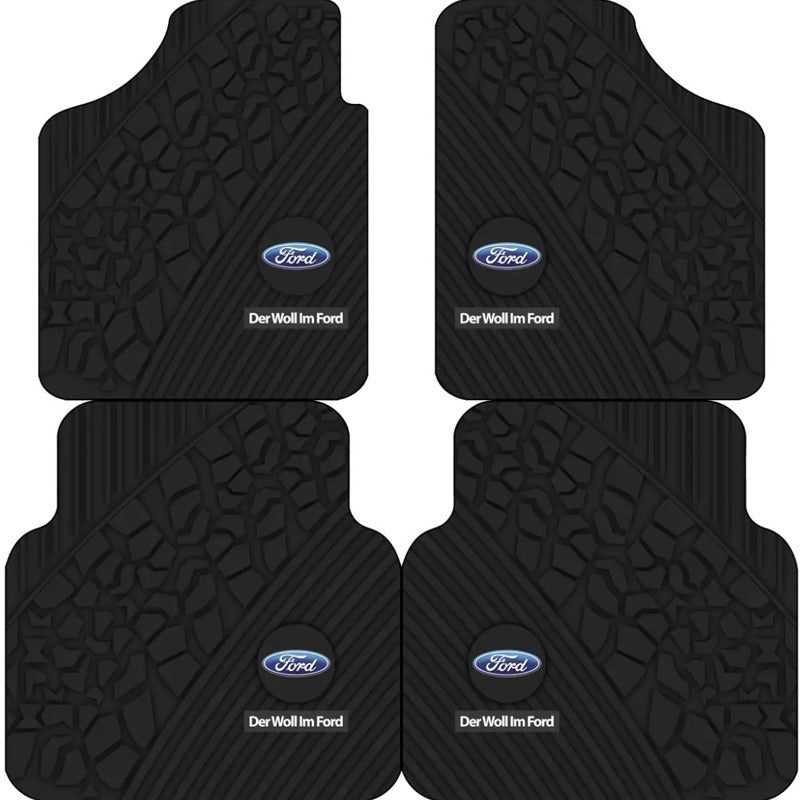 Car All Season Universal Foot Mat Floor Mat Car Stain Resistant Durable Foot Mat