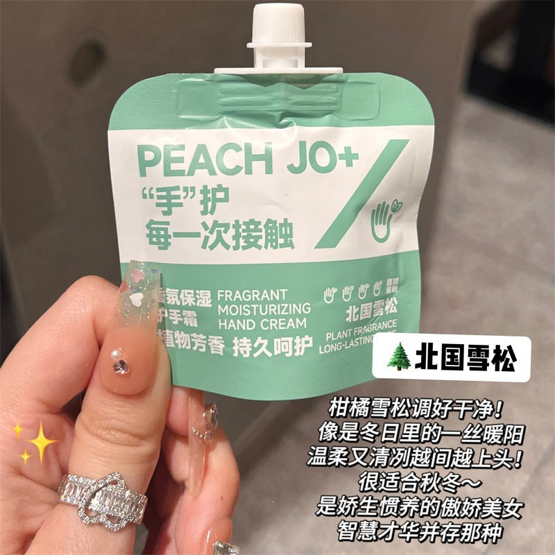 PEACH JO+桃作玻色因实验室檀香木33香氛护手霜补水滋润保湿香水