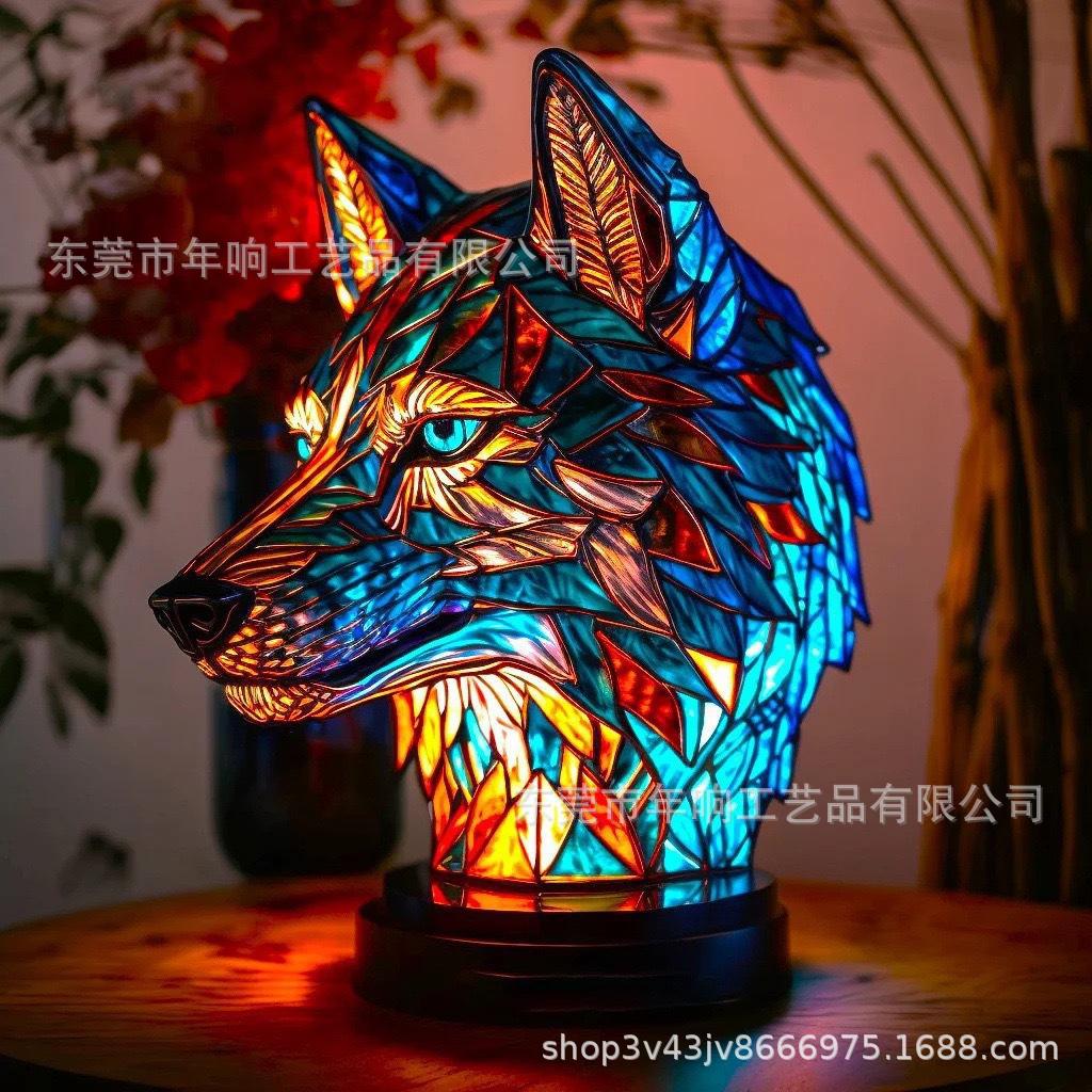 跨境新款Cat Lamp-Dachshund Lamp-Bigfoot Lamp动物LED灯摆件