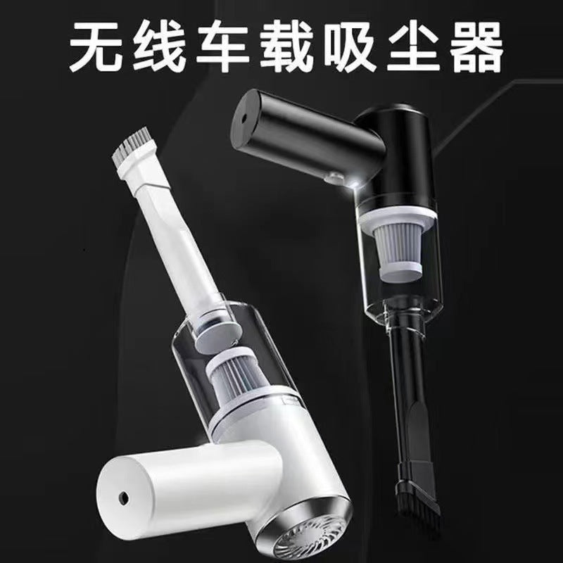 跨境车载吸尘器家用无线大吸力小型强力手持美缝专用粉尘充电款