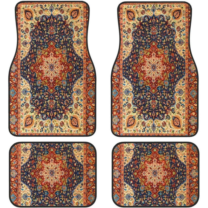 Vintage Car Foot Mat Carpet 4 Piece Set Stain Resistant Floor Mat TEMUFoot Mat Wholesale