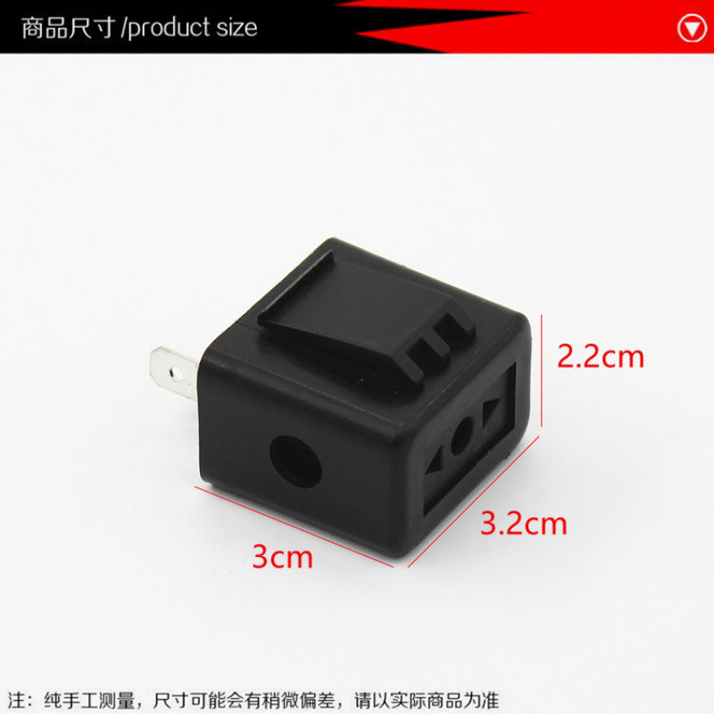 电动车摩托车配件12V48v60V闪光器蜂鸣器转向提示有声闪光器批发