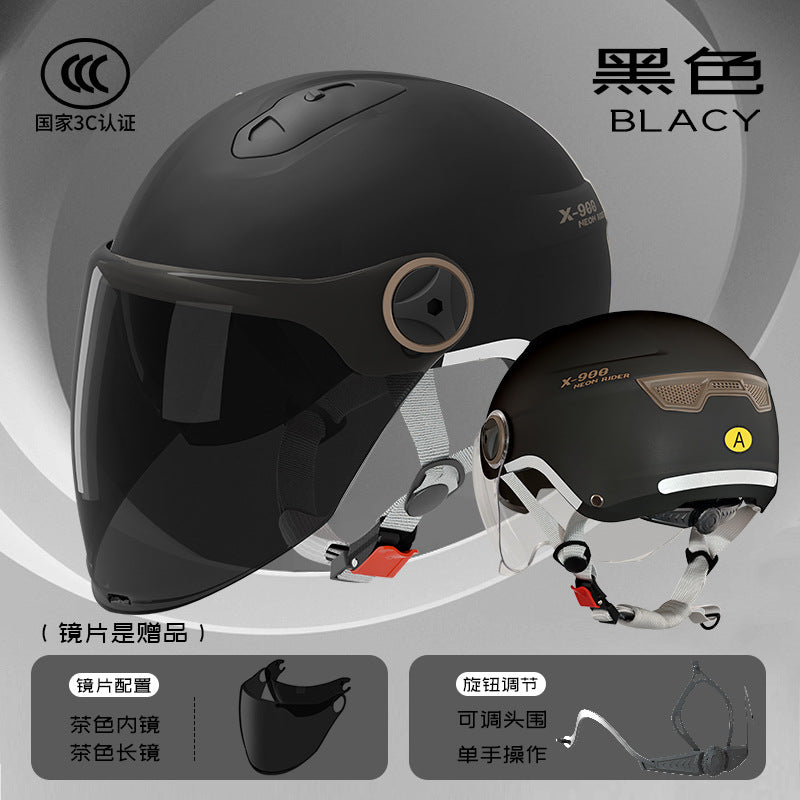 3 c Motorcycle Helmet Men's Women's