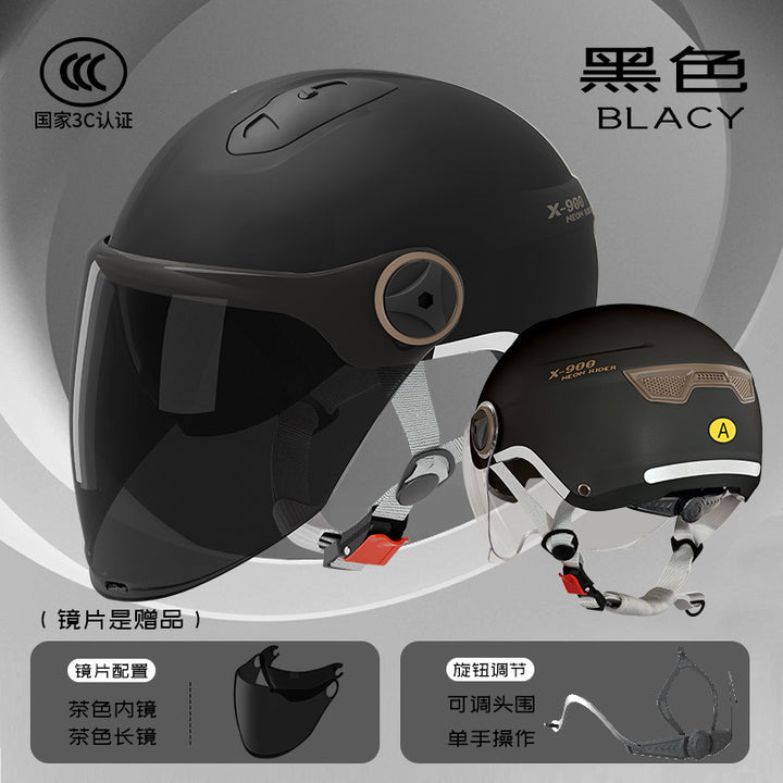 3 c Motorcycle Helmet Men's Women's