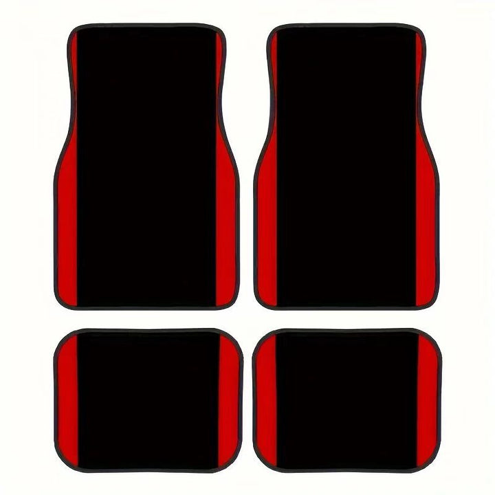 TEMUVintage Nordic Car Foot Mat Carpet 4 Piece Set Stain Resistant Floor Mat TEMUFoot Mat Wholesale