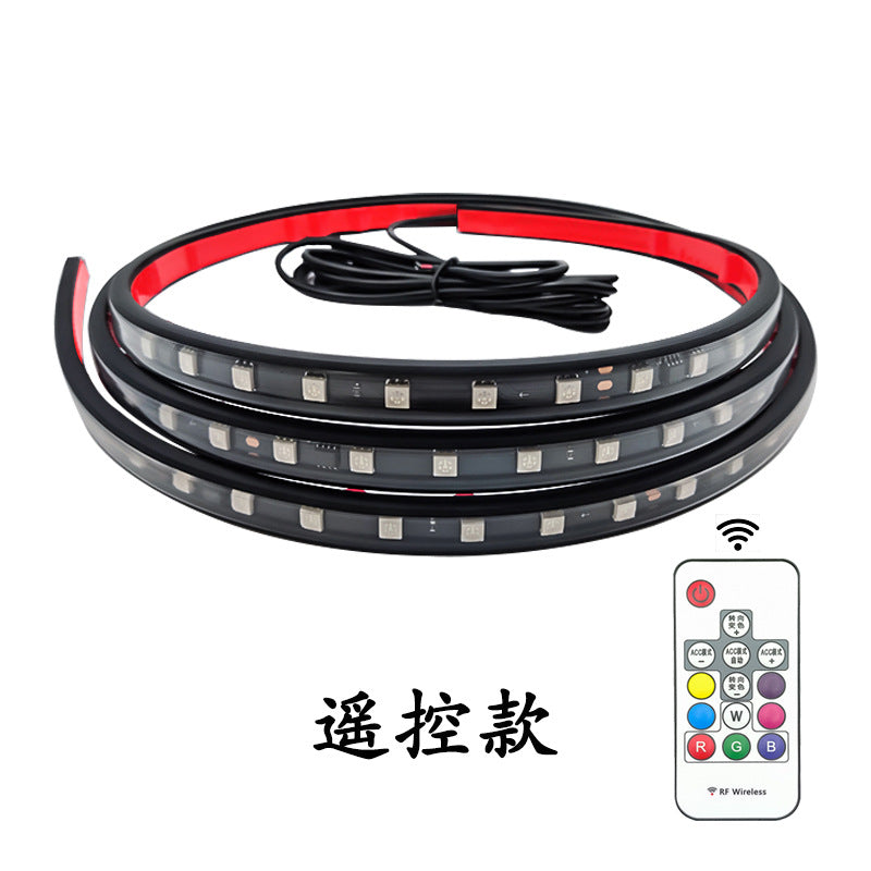 厂家直销 货车12V24V高位炫彩跑马流光灯装饰灯氛围灯幻彩游侠灯