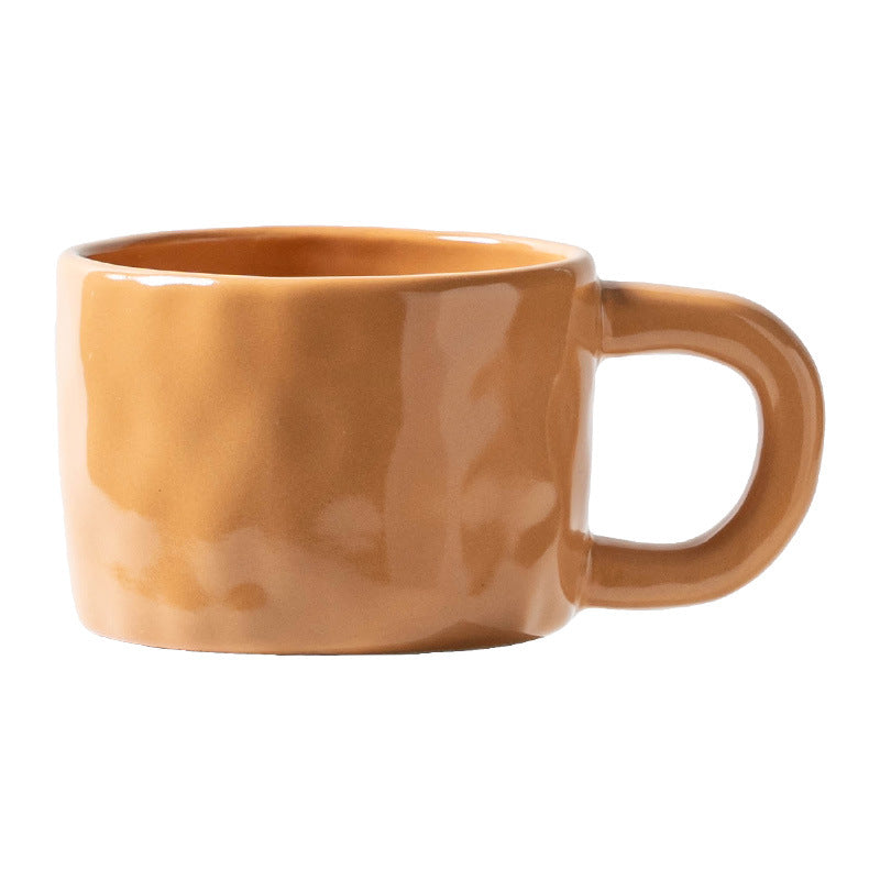 马克杯ins奶油风陶瓷杯子咖啡杯家用办公室茶水杯高颜值情侣对杯