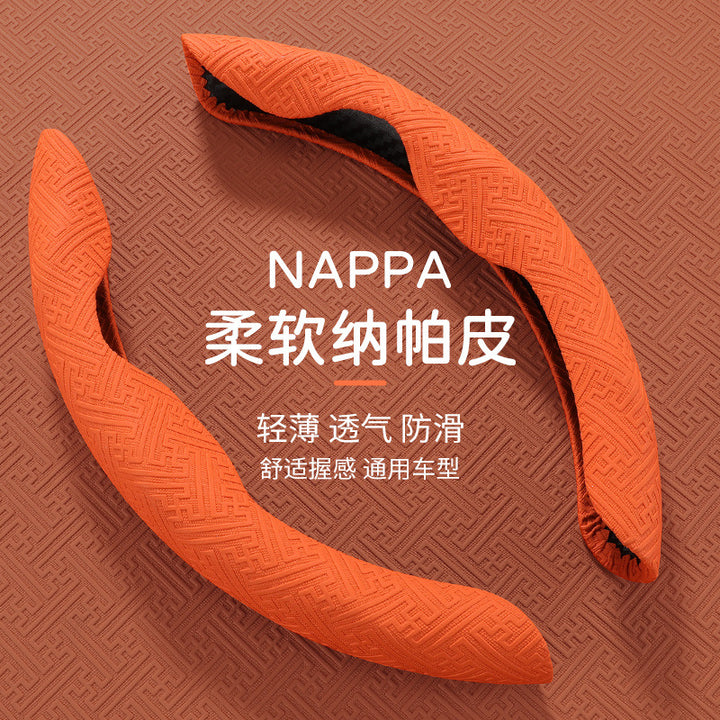 Steering Wheel Cover Non Slip Moisture Wicking Grip Cover Universal All Season Universal Thin