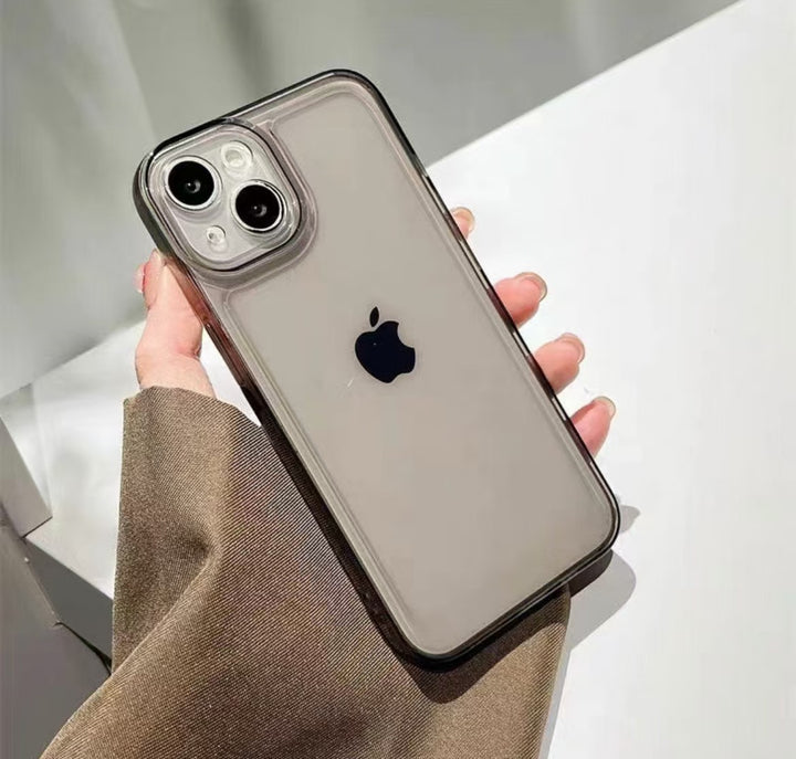 Minimalist Reinforcedfor iPhone 17 promax Phone Case 14 New iPhone15 pro Shockproof 16/13 mini