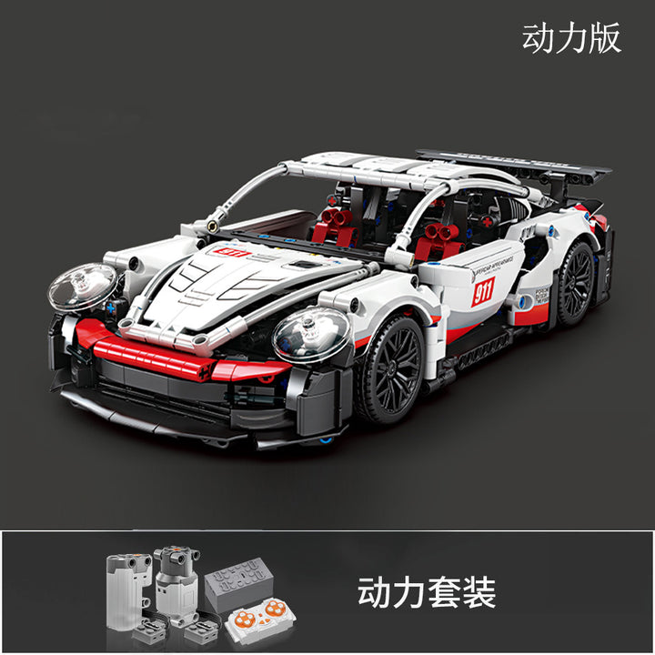 Apollo Sports Car Building Blocks Set – High-Difficulty Drift Racing Car Model Assembly Toy
