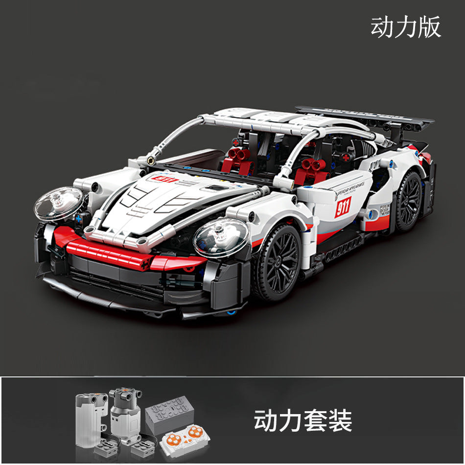Apollo Sports Car Building Blocks Set – High-Difficulty Drift Racing Car Model Assembly Toy