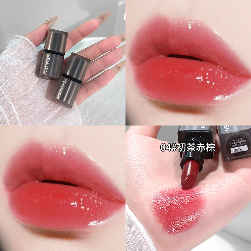 armosu镜面水光口红不掉色雾面丝绒持久自然显白哑光滋润唇膏现货