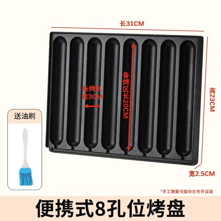 烤肠机路边摊全套商用淀粉肠烤机夜市摆摊卡式炉烤肠摆摊专用批发