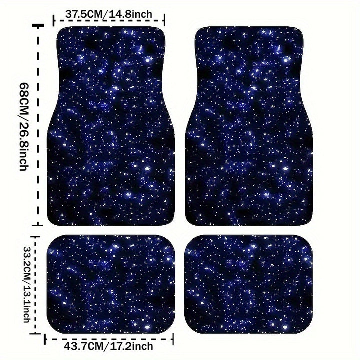 Vintage Car Foot Mat Carpet 4 Piece Set Stain Resistant Floor Mat TEMUFoot Mat Wholesale