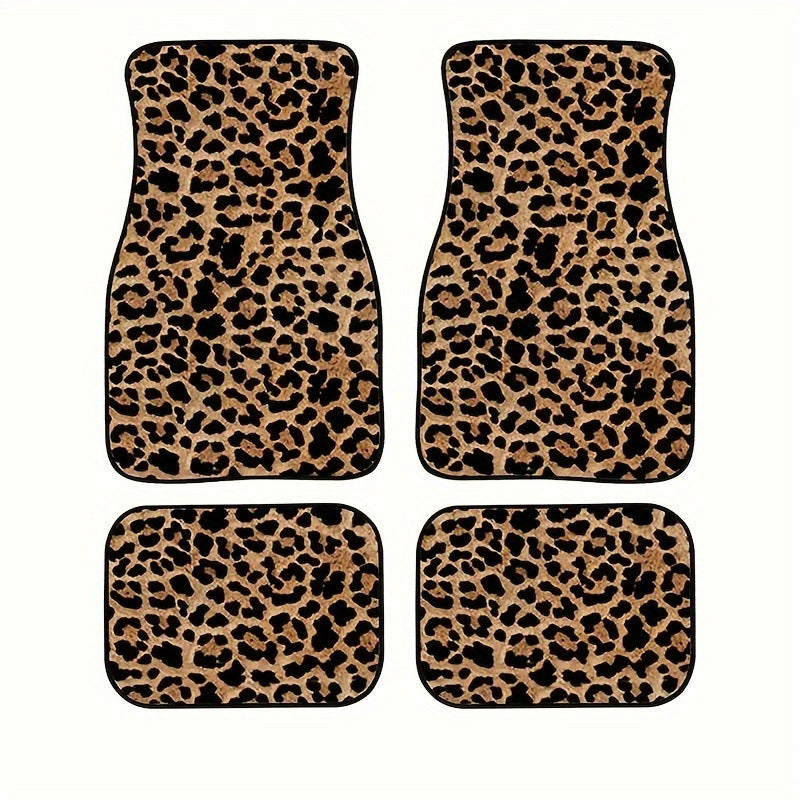 Vintage Car Foot Mat Carpet 4 Piece Set Stain Resistant Floor Mat TEMUFoot Mat Wholesale