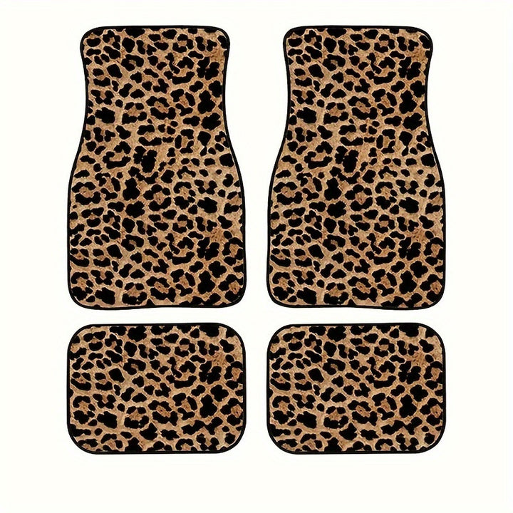Vintage Car Foot Mat Carpet 4 Piece Set Stain Resistant Floor Mat TEMUFoot Mat Wholesale