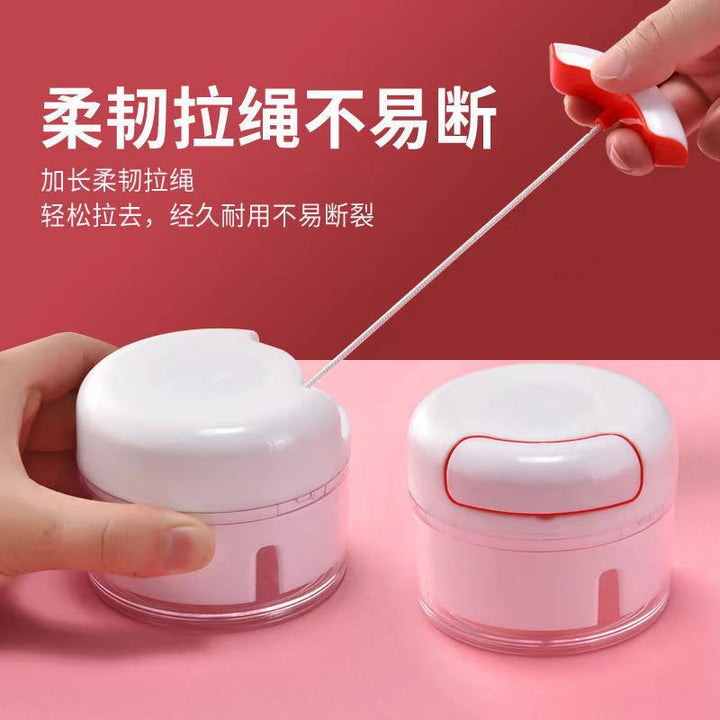 迷你捣蒜泥神器小型绞蒜泥器手动打蒜蓉大蒜搅碎机拉蒜切蒜末家用