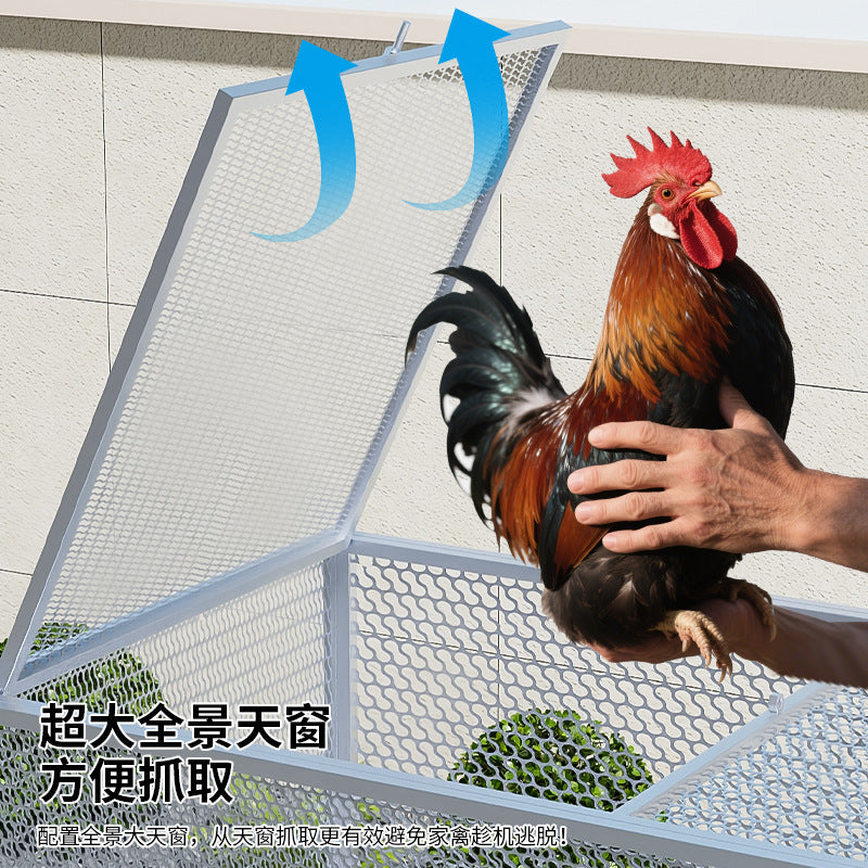 鸡笼子室内外家用大号养鸡笼农村鸡舍鸡窝鸡房子鸡棚铁丝网鸭子笼