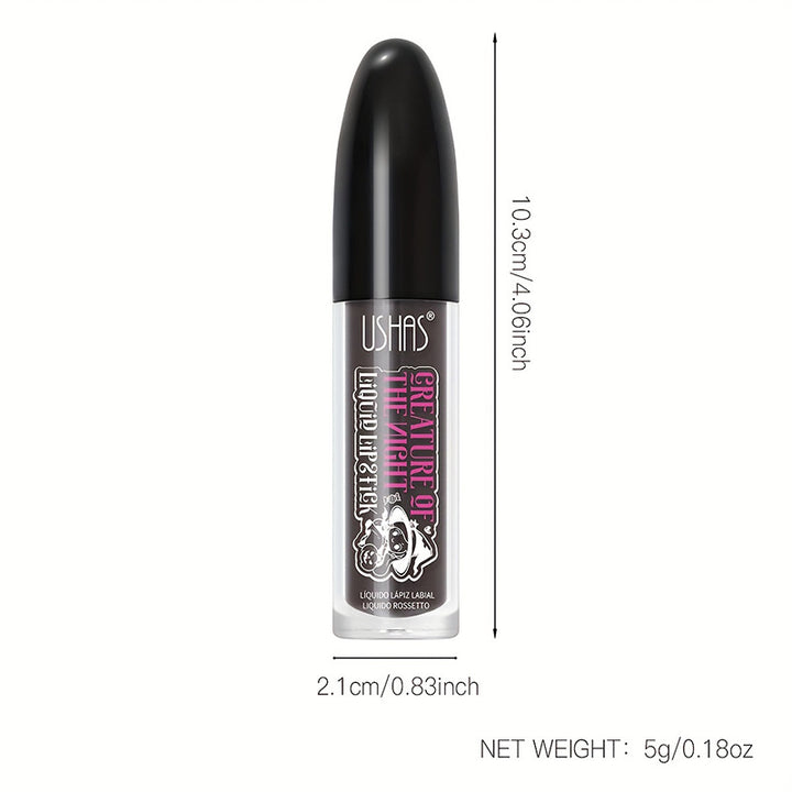 USHAS Lip Gloss Waterproof Transfer-Proof Lipstick UC 048