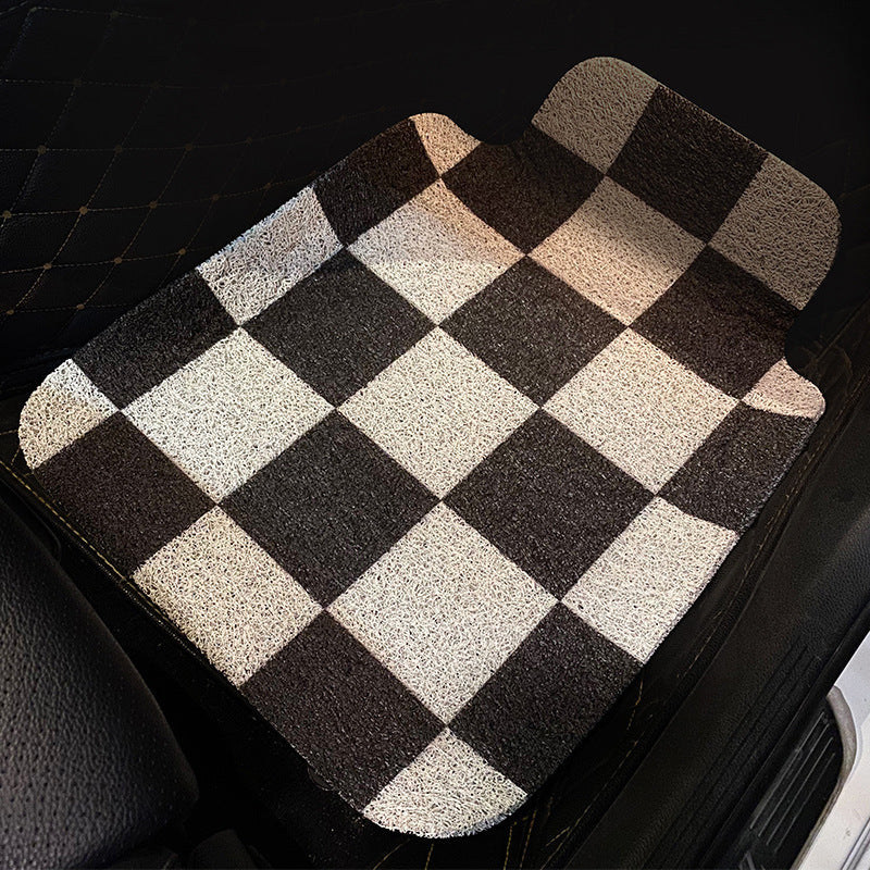 Fashion Car Foot Mat Car Special Plate Minimalistpvc Non Slip
