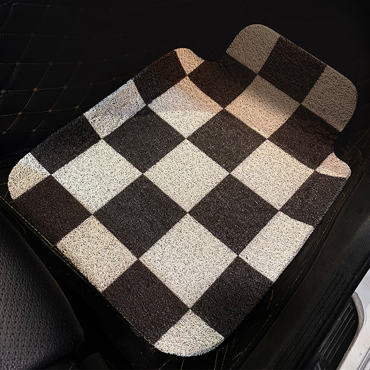 Fashion Car Foot Mat Car Special Plate Minimalistpvc Non Slip
