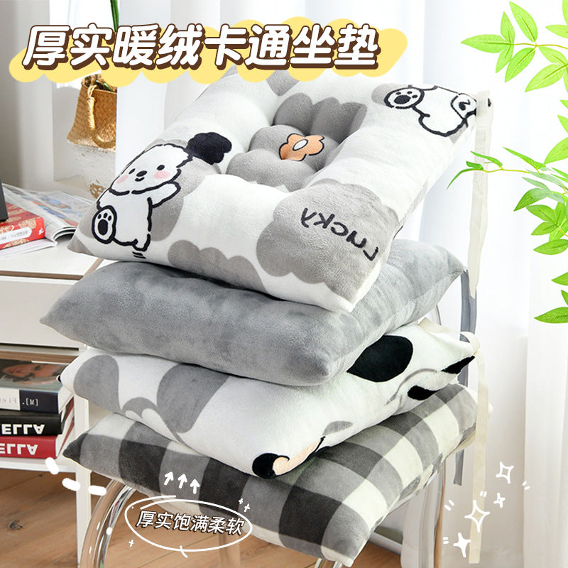 Seat Cushion Student Thickened Winter Thick