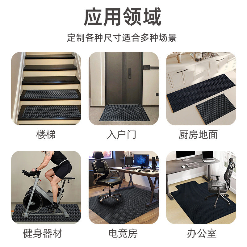 office chair mat办公室保护地毯垫子透明地垫pvc进门地板防滑垫