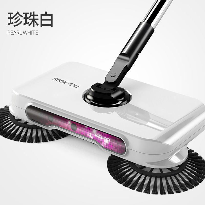扫地机手推式扫把簸箕套装家用笤帚刮水拖地刮一体机器人扫帚神器