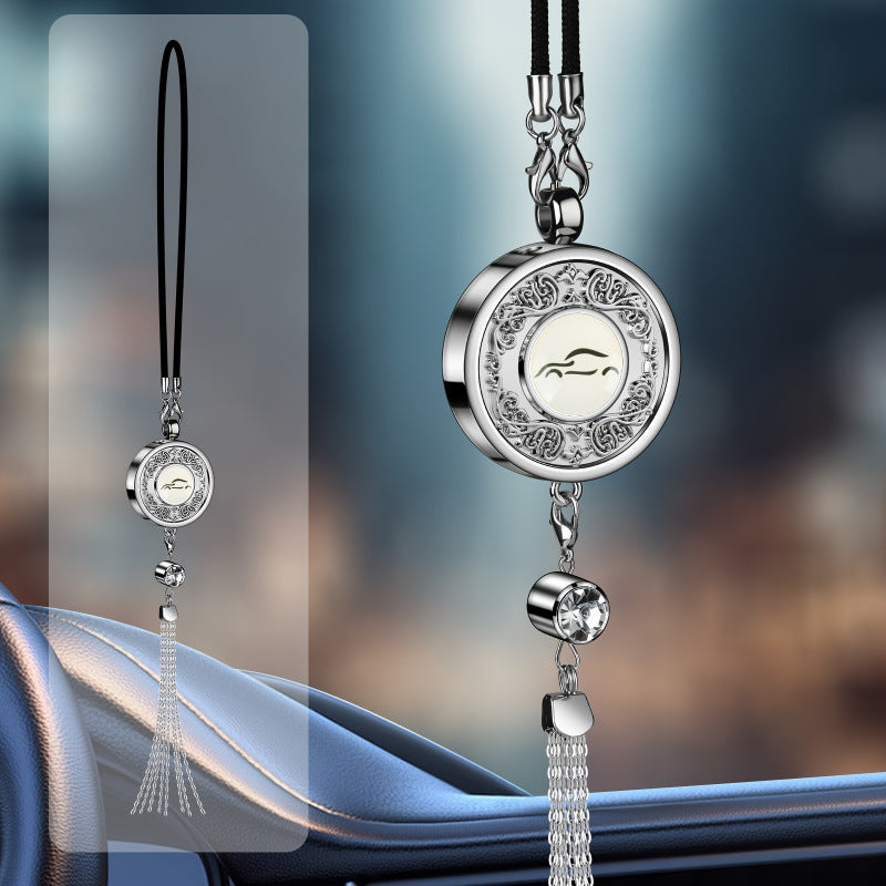 跨境Elegant European Pattern Metal Hanging Ornament Car