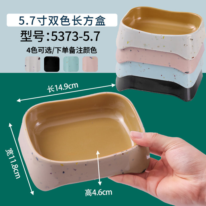 网红海鲜火锅店专用自选菜盘海底捞大排档同款RF芯片密胺餐具商用