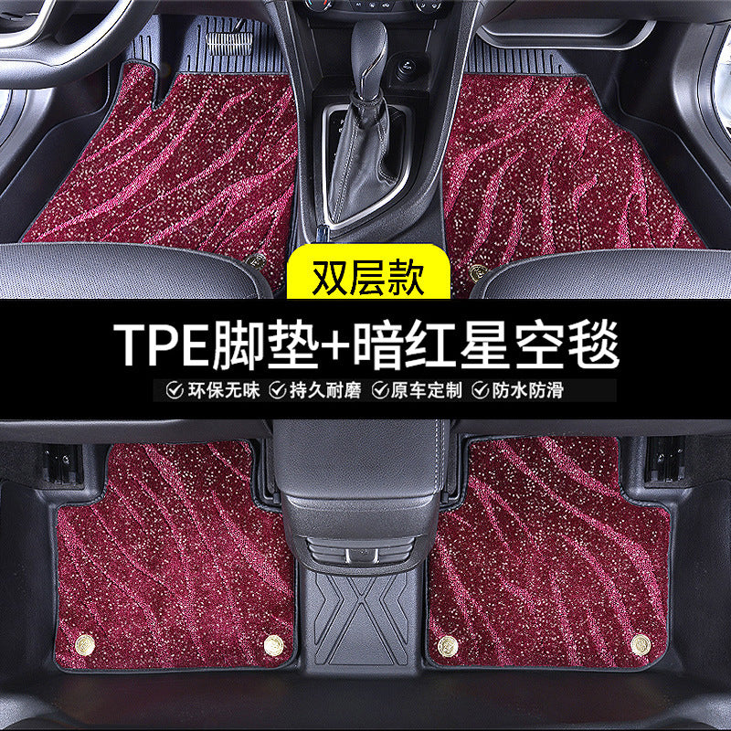 Universal TPE Car Floor Mat – Full Surround Odour-Free Waterproof Interior Pad