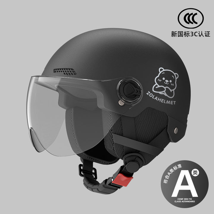 New Small Helmet Electric Vehicle Sun Protection Women Light Wholesale Winter
