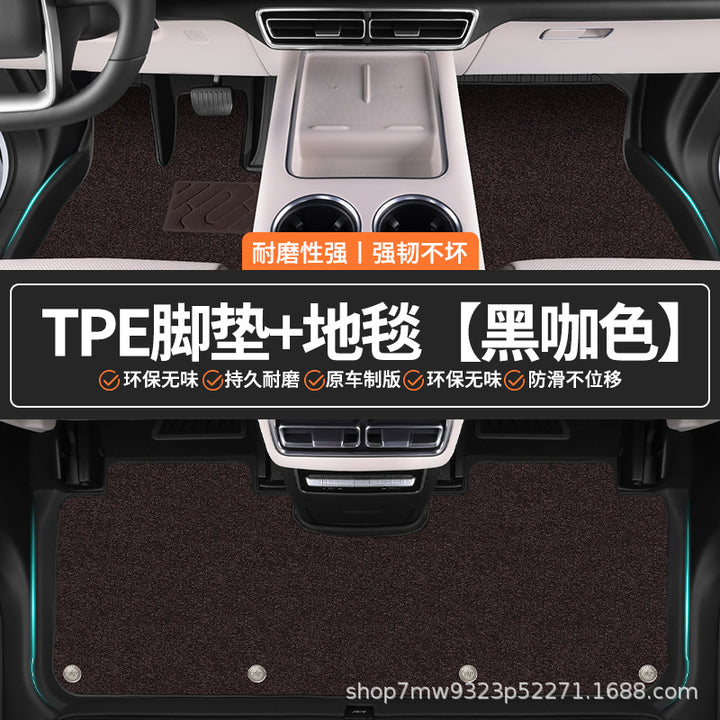 i 60 Special TPECar Foot Mat Car Interior Special Waterproof Durable Non Slip Car Foot Mat