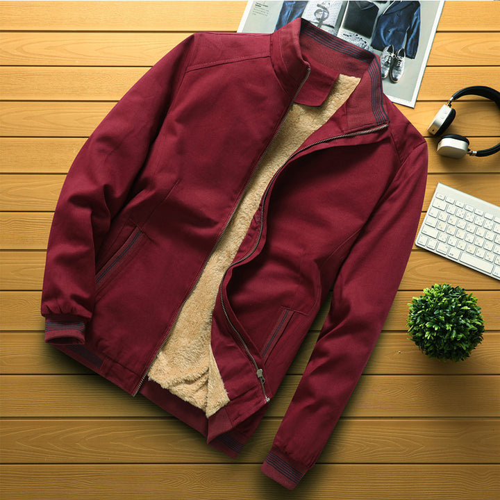 Spring Cotton Slim Fit Men's Casual Jacket