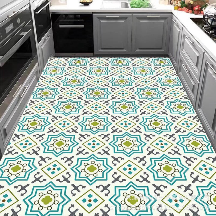 pvc Kitchen Floor Mat Non Slip Waterproof Home Foot Mat Entryway Carpet