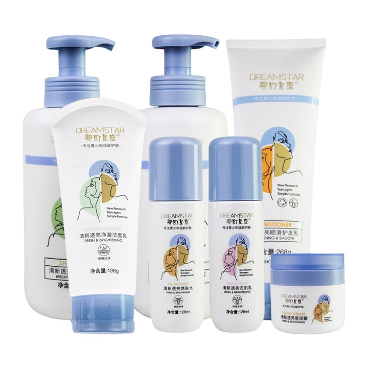 Youth Skincare Set Hydrating Moisturizing Lotion Face Wash