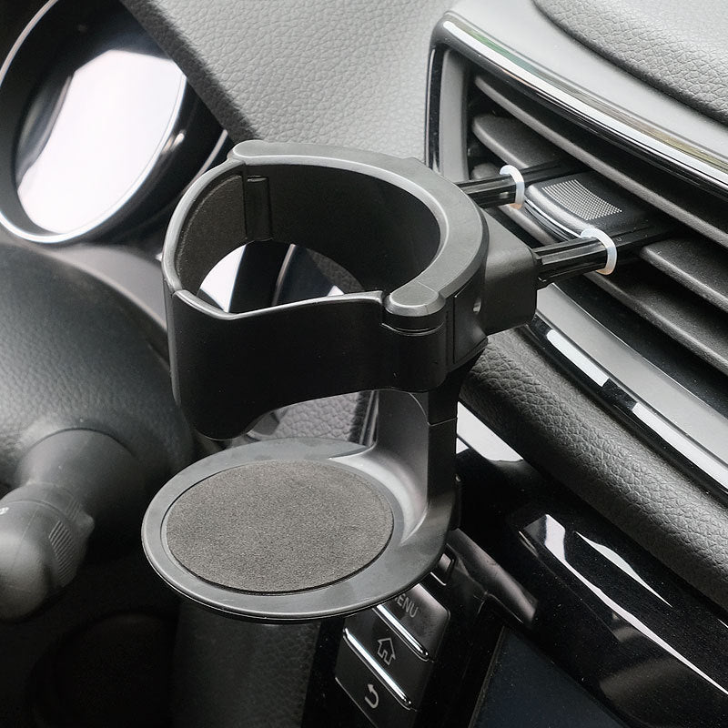 Multi-Function Car Cup Holder Hook – Rear Headrest Storage & Phone Navigation Mount