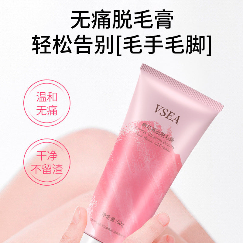 Sakura Hair Removal Mousse – Gentle Full Body Underarm Leg Spray Men & Women Wholesale