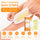 Lemon Yellow Gentle Wax Strips – Mild Non-Irritating Disposable Hair Removal Wax Paper