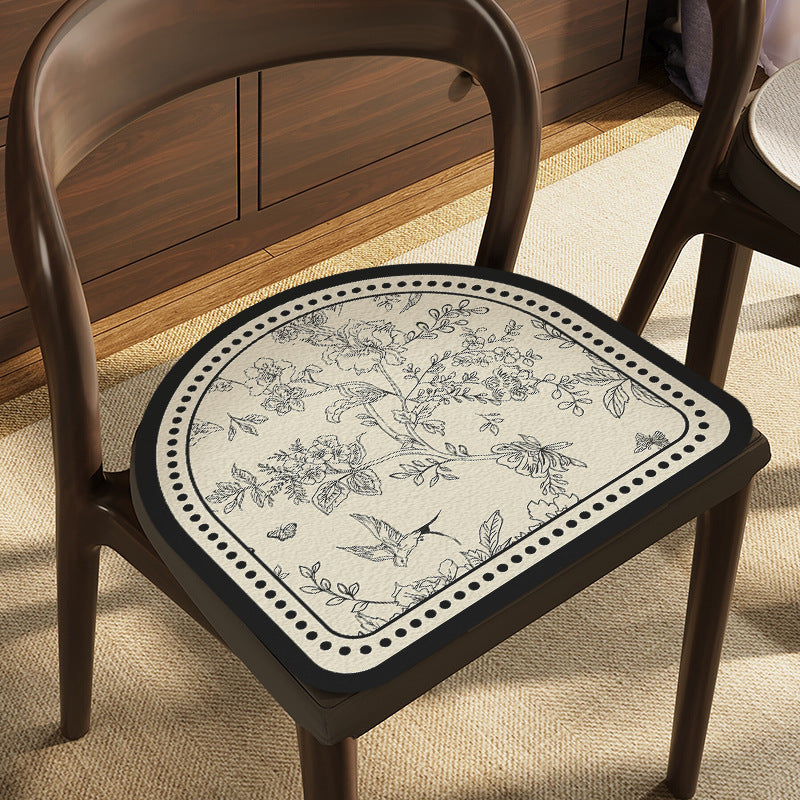 French Seat Cushion Silicone All Season Universal Vintage Premium Feel Non Slip