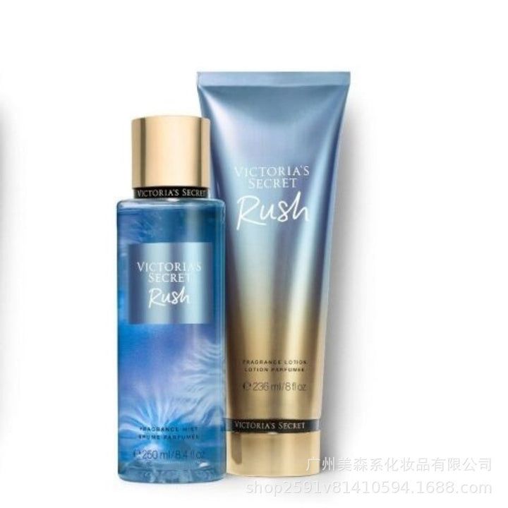 跨境维多利亚的秘密身体乳VS香氛喷雾套装滋润保湿持久留香爆款