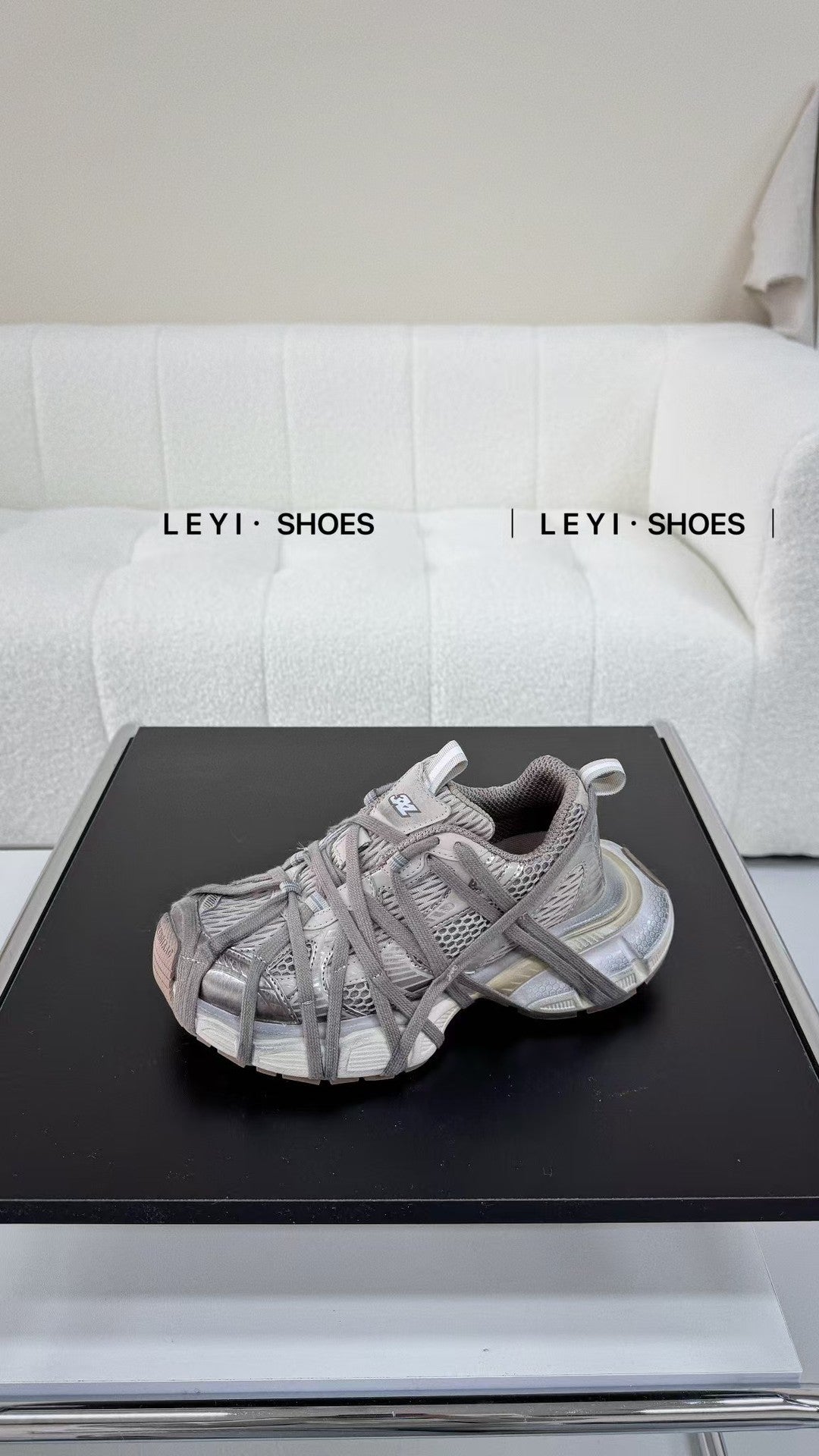 3 xl Spring Summer Shoes Women Breathable Casual Running Shoes Thick Sports Couple Shoes